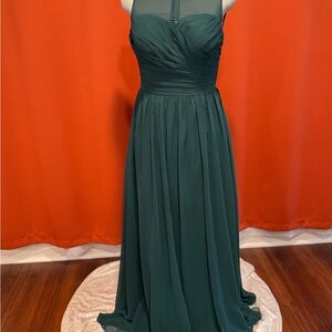 Elegant Green Evening Gown